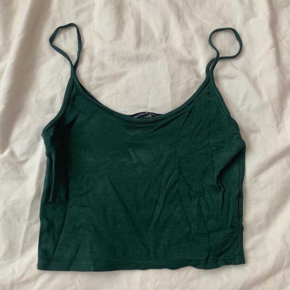 Brandy melville green tank top